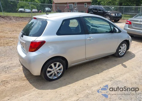 2015 Toyota Yaris Le из США, поврежденный, VIN VNKJTUD37FA019730